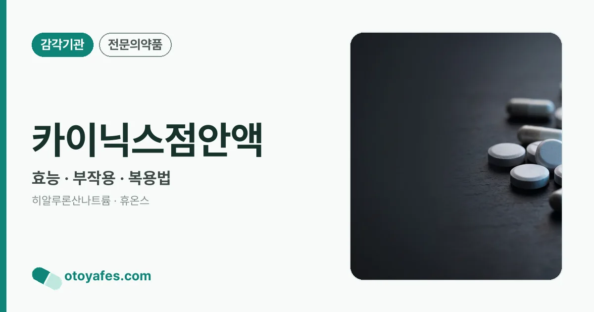 카이닉스점안액 정리 썸네일