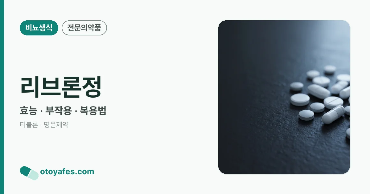리브론정 정리 썸네일