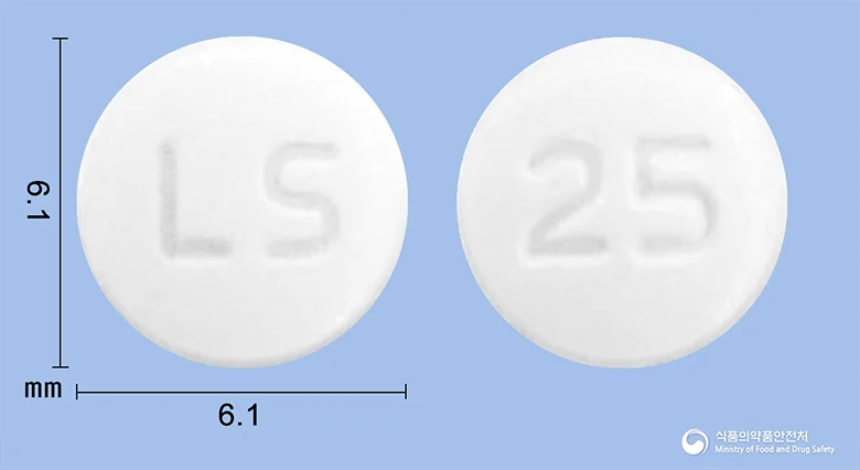 레보론정25밀리그램 실물 사진