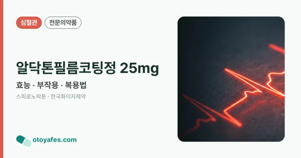 알닥톤필름코팅정 25mg 정리 썸네일