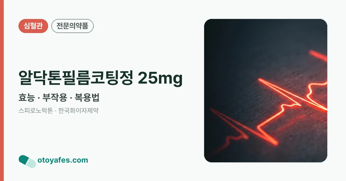 알닥톤필름코팅정 25mg 정리 썸네일