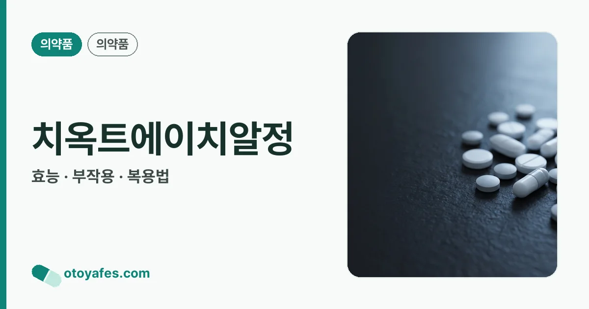 치옥트에이치알정 정리 썸네일