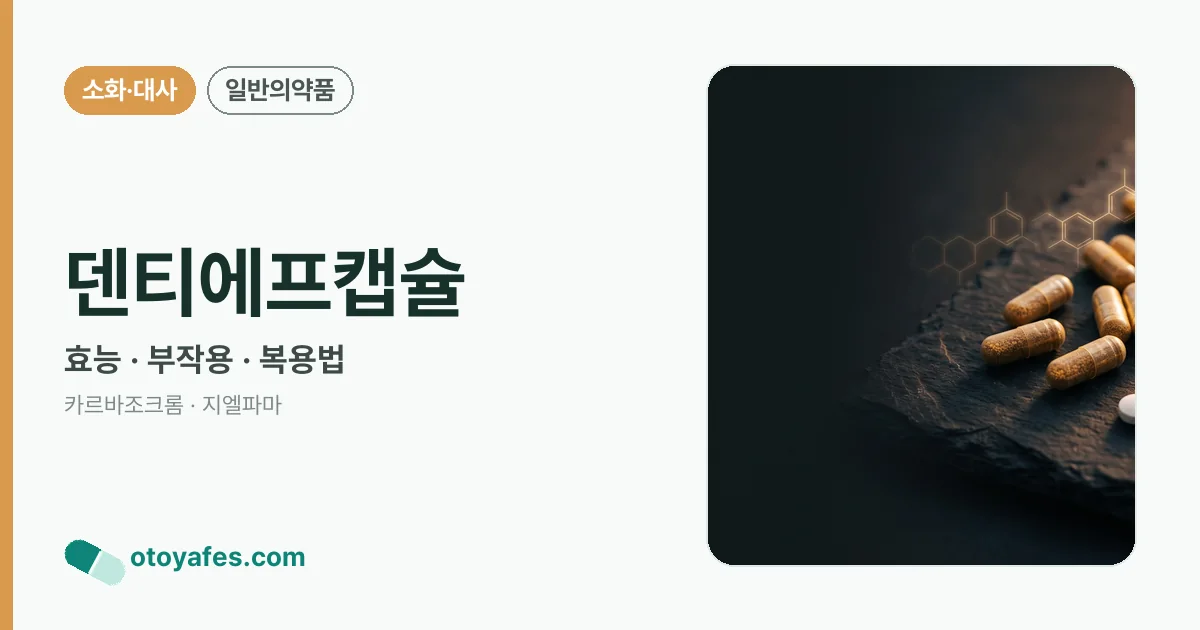 덴티에프캡슐 정리 썸네일