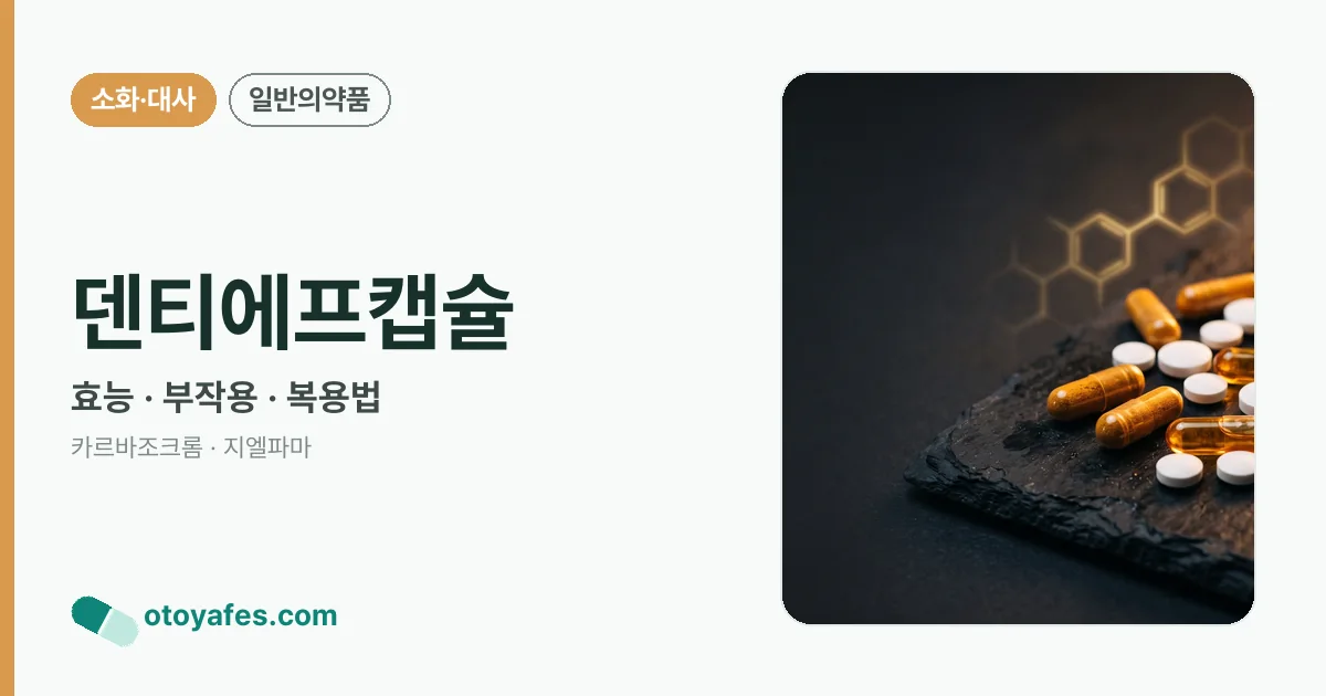 덴티에프캡슐 정리 썸네일