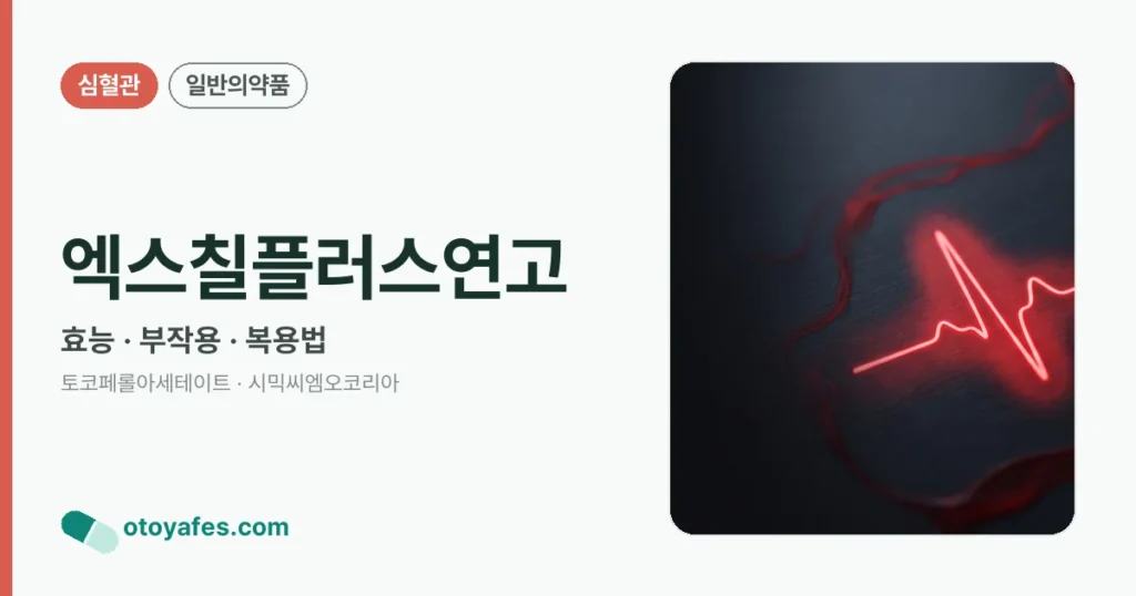 엑스칠플러스연고 정리 썸네일
