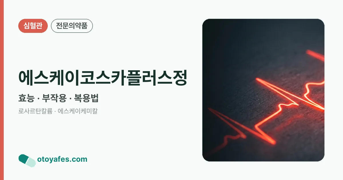 에스케이코스카플러스정 정리 썸네일