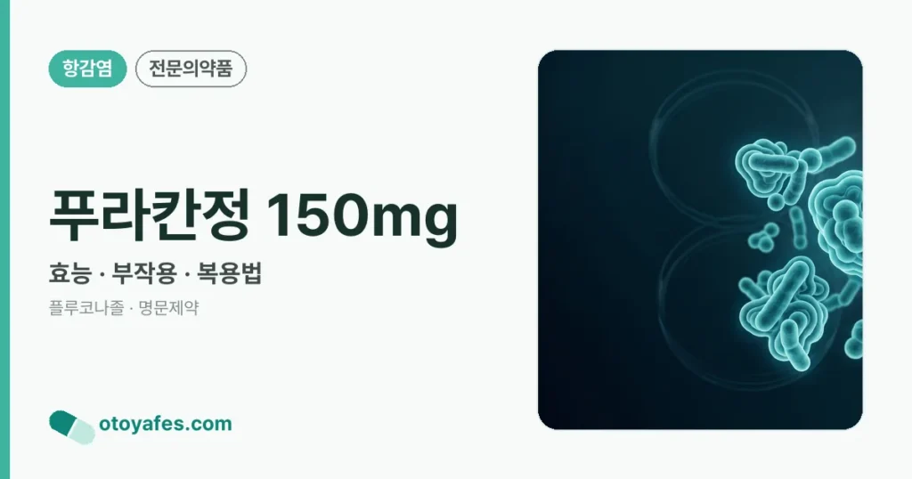 푸라칸정 150mg 정리 썸네일