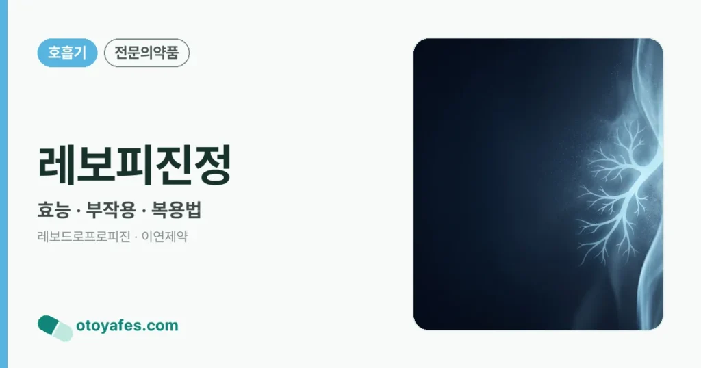 레보피진정 정리 썸네일