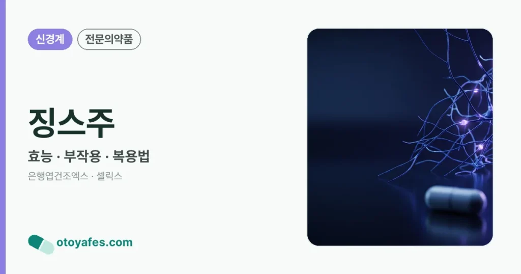 징스주 정리 썸네일
