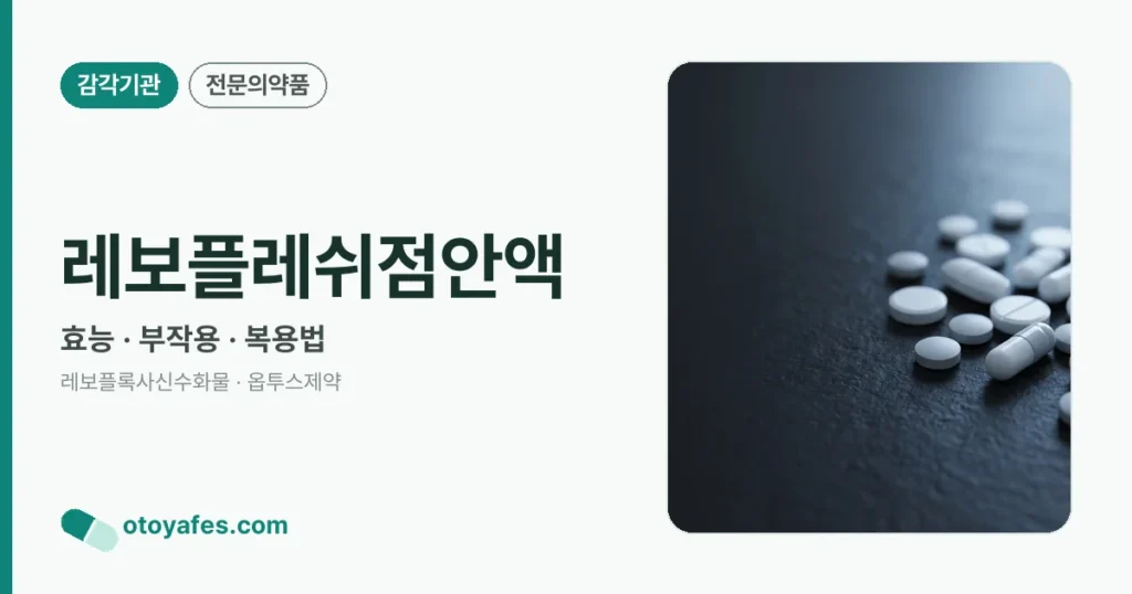레보플레쉬점안액 정리 썸네일
