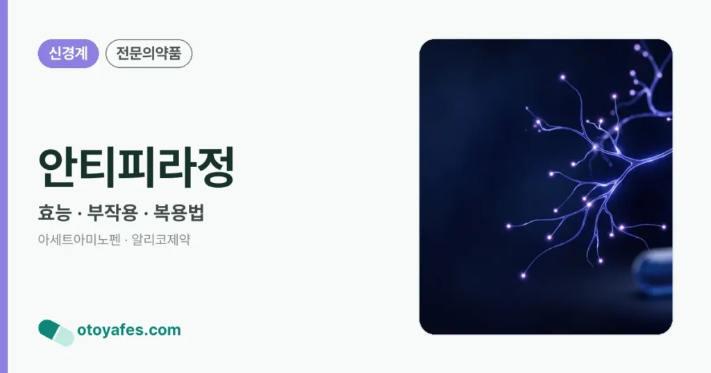 안티피라정 정리 썸네일