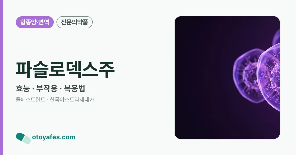 파슬로덱스주 정리 썸네일