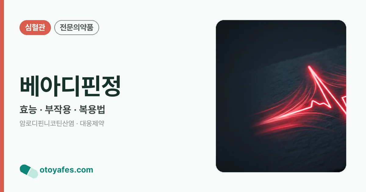 베아디핀정 정리 썸네일
