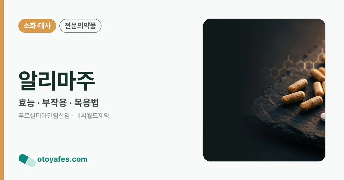 알리마주 정리 썸네일
