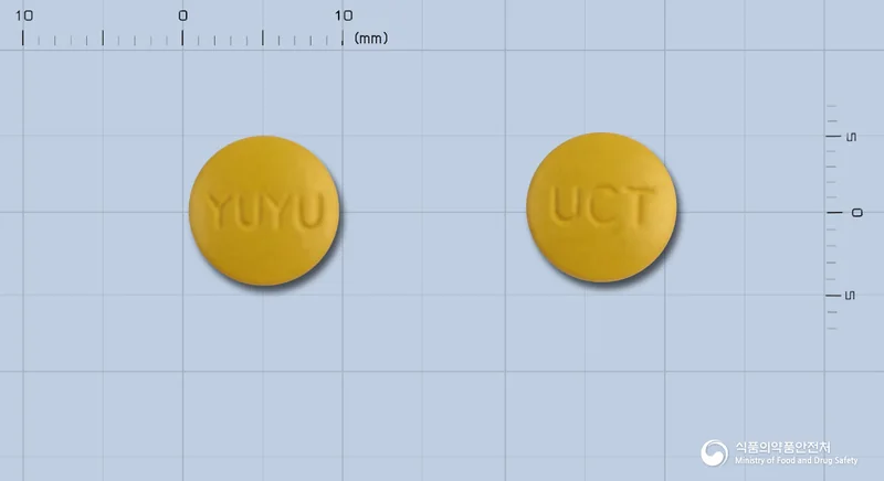 유크리드정250/80밀리그램 실물 사진