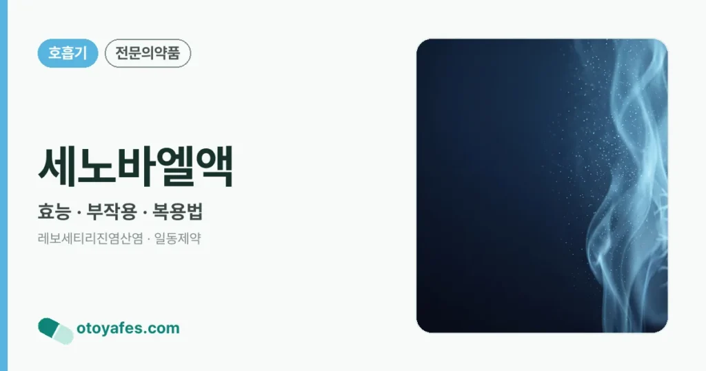 세노바엘액 정리 썸네일