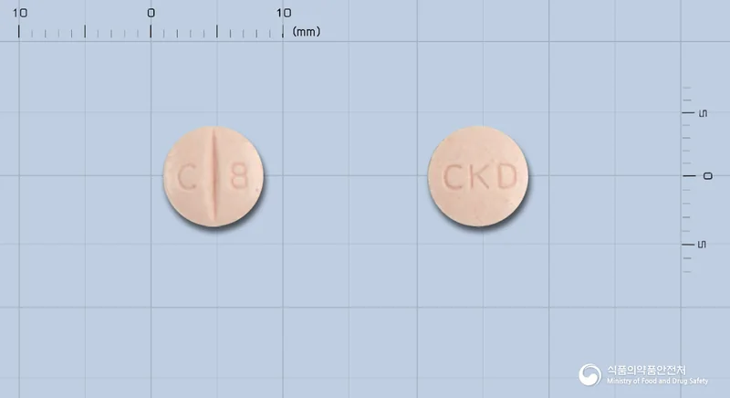 칸데모어정8밀리그램 실물 사진