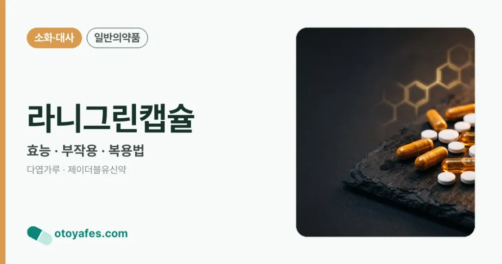 라니그린캡슐 정리 썸네일