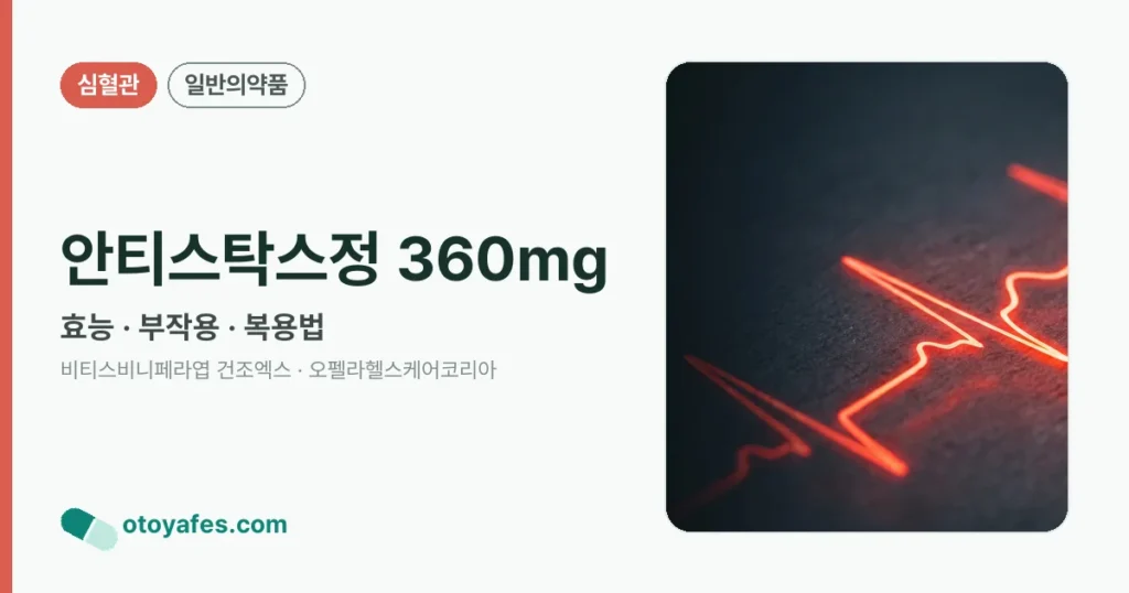 안티스탁스정 360mg 정리 썸네일