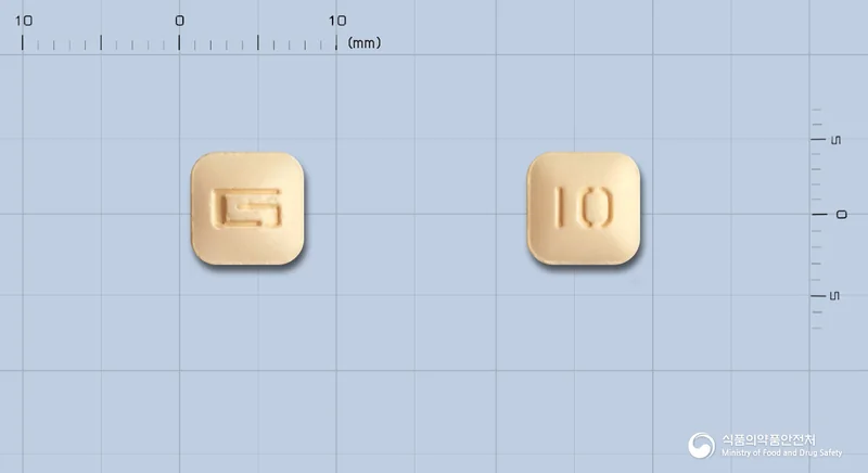 동광몬테루카스트정10밀리그램 실물 사진