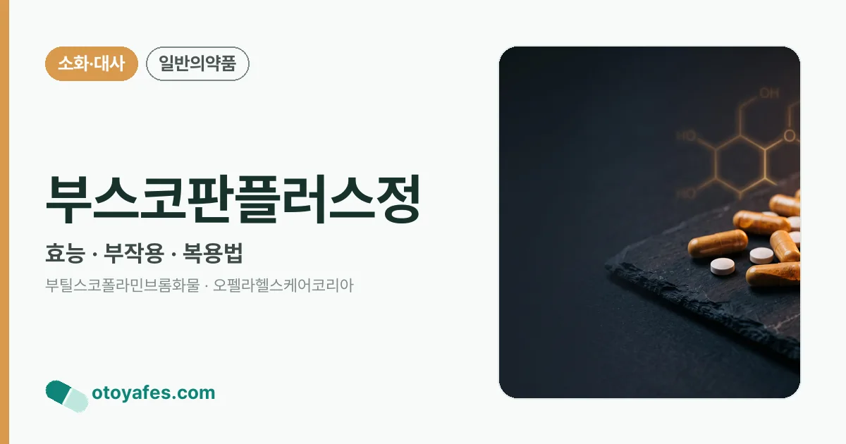 부스코판플러스정 정리 썸네일