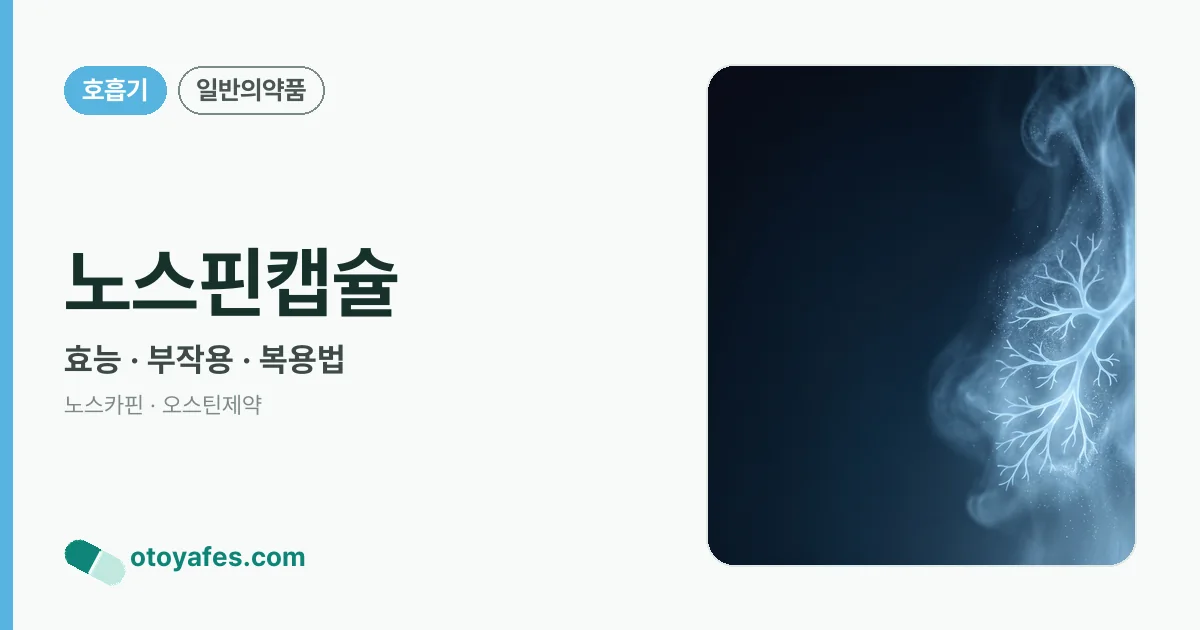 노스핀캡슐 정리 썸네일