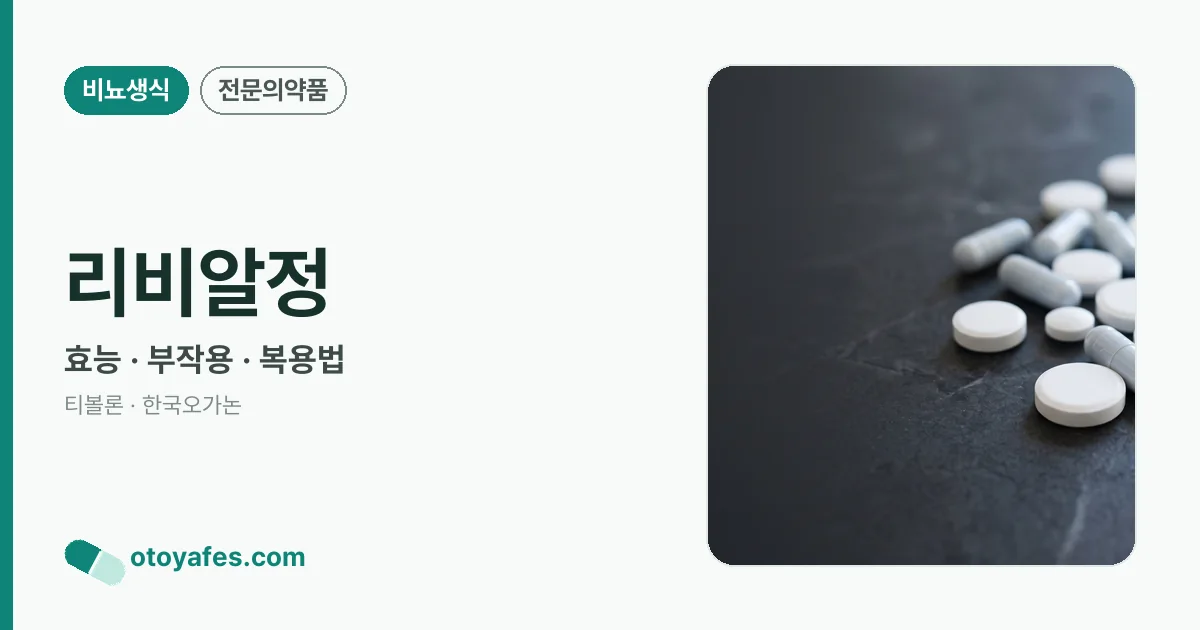 리비알정 정리 썸네일