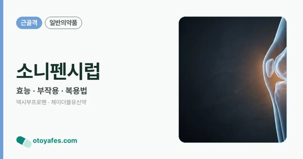 소니펜시럽 정리 썸네일