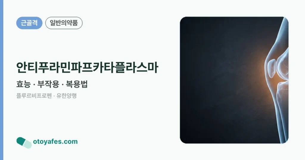 안티푸라민파프카타플라스마 정리 썸네일