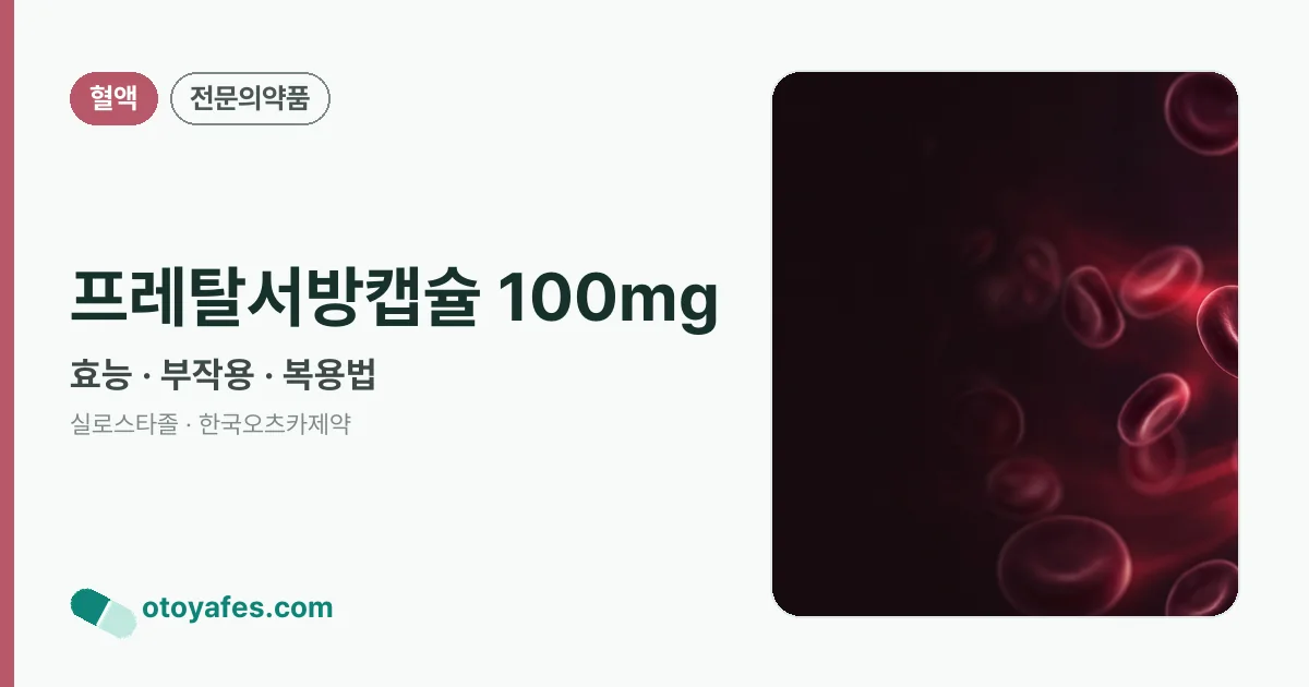 프레탈서방캡슐 100mg 정리 썸네일