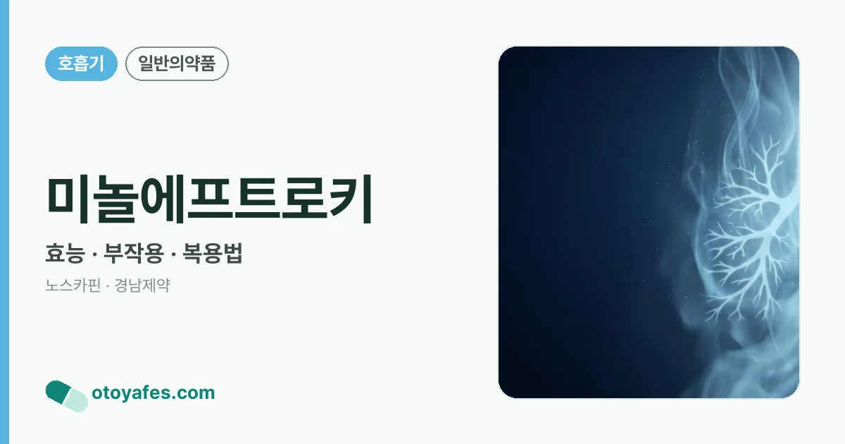 미놀에프트로키 정리 썸네일