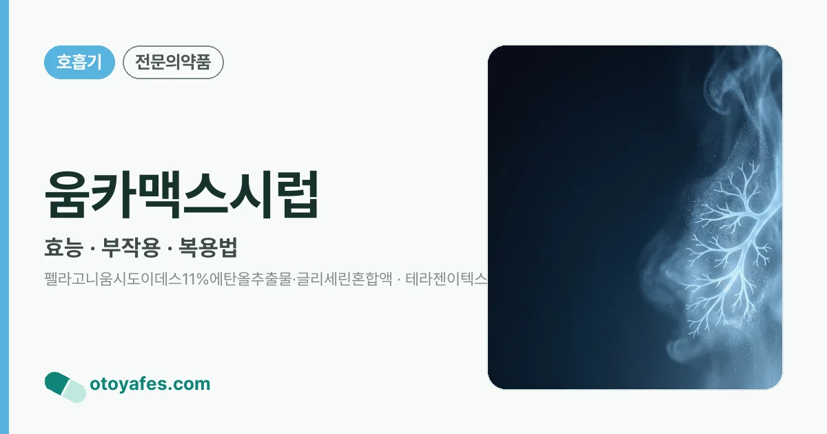 움카맥스시럽 정리 썸네일