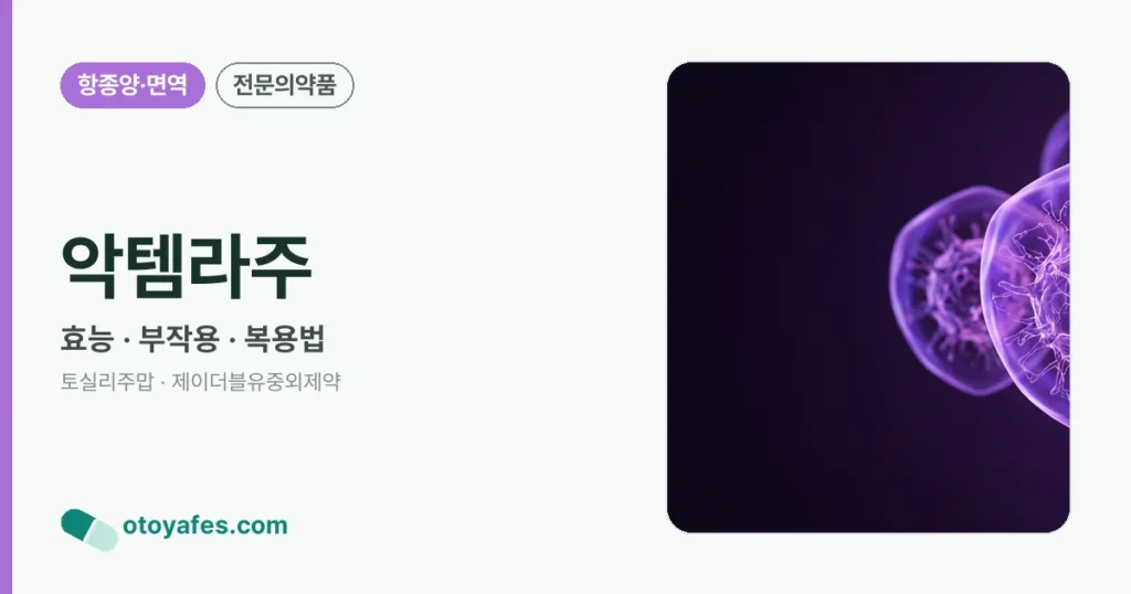 악템라주 정리 썸네일