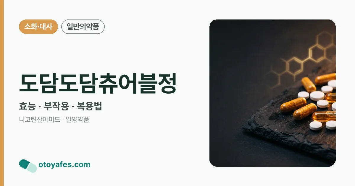 도담도담츄어블정 정리 썸네일