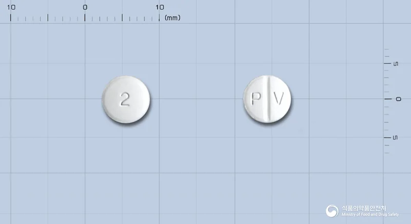 메가스타틴정2mg 실물 사진