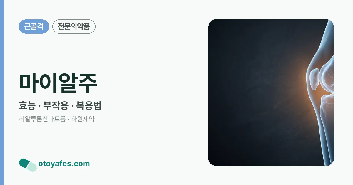 마이알주 정리 썸네일