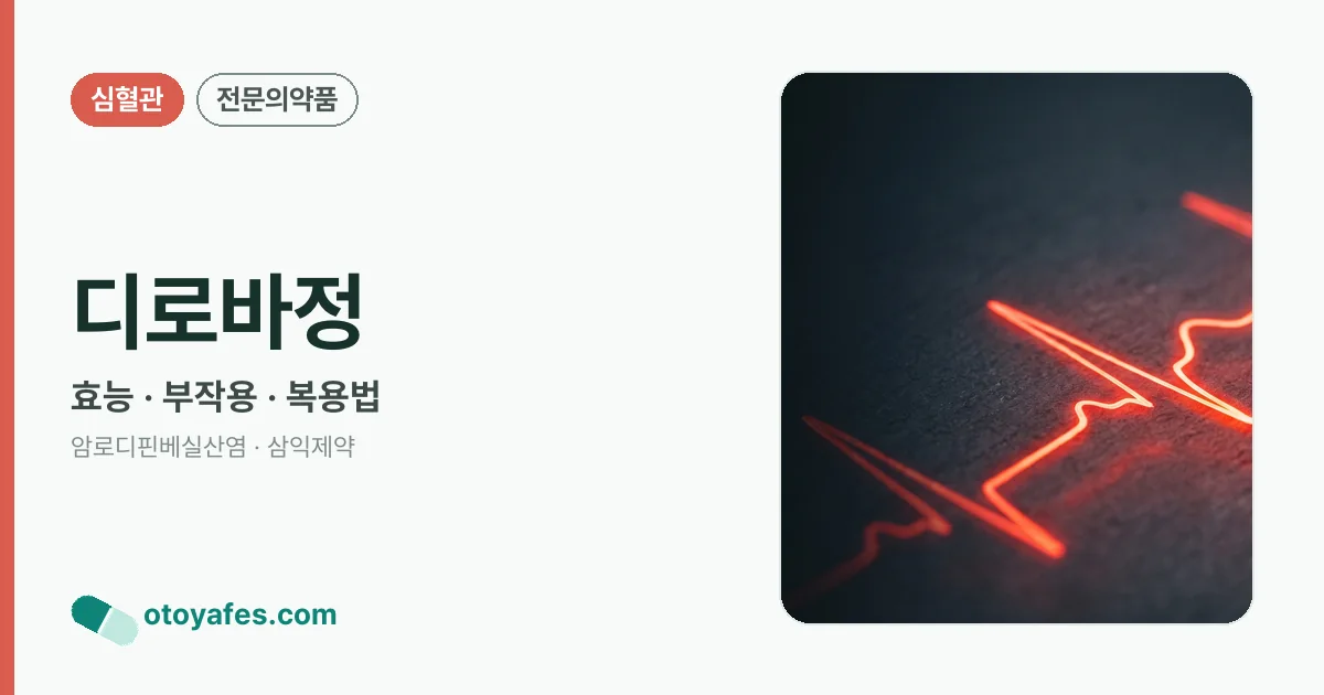 디로바정 정리 썸네일