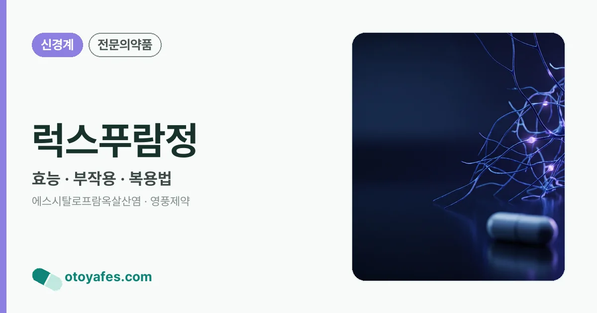 럭스푸람정 정리 썸네일