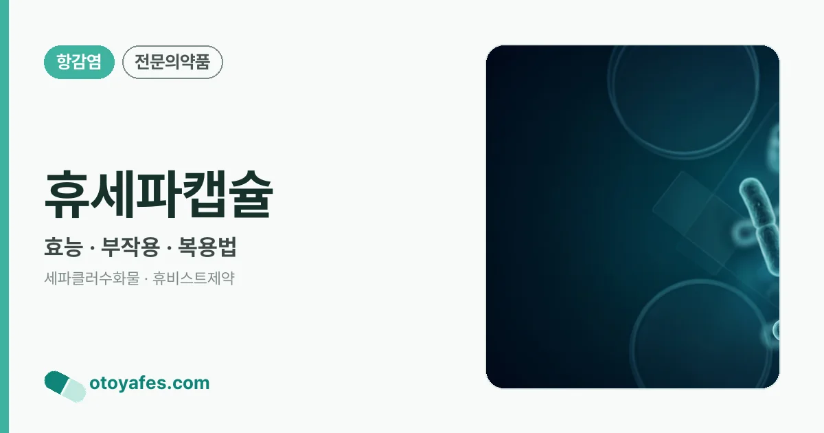 휴세파캡슐 정리 썸네일