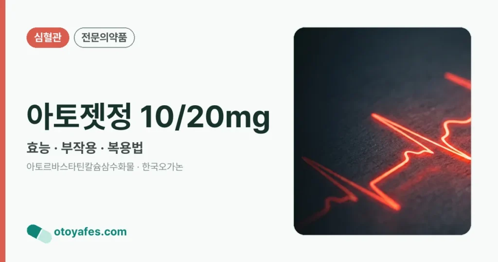 아토젯정 10/20mg 정리 썸네일