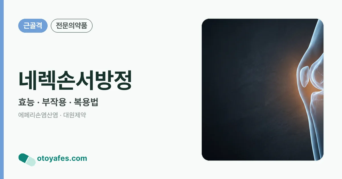 네렉손서방정 정리 썸네일
