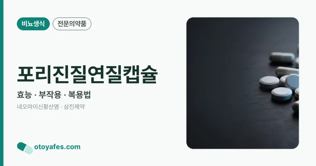 포리진질연질캡슐 정리 썸네일