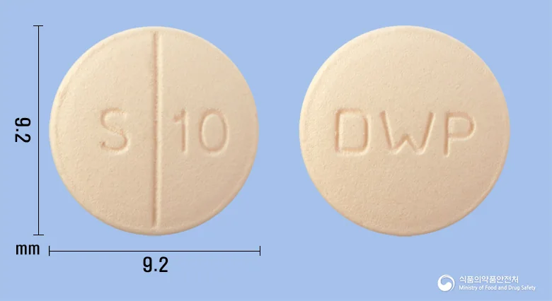 솔리프로정10mg 실물 사진