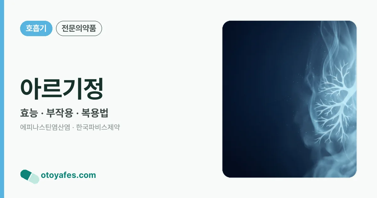 아르기정 정리 썸네일
