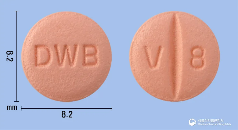 디오브이정80mg 실물 사진