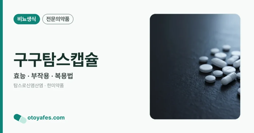 구구탐스캡슐 정리 썸네일