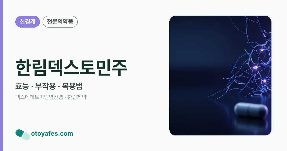 한림덱스토민주 정리 썸네일