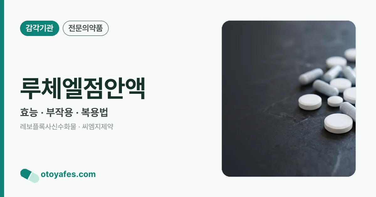 루체엘점안액 정리 썸네일
