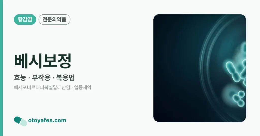 베시보정 정리 썸네일