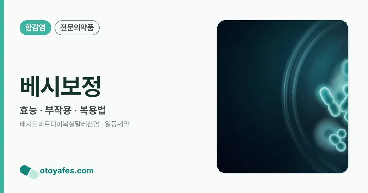 베시보정 정리 썸네일